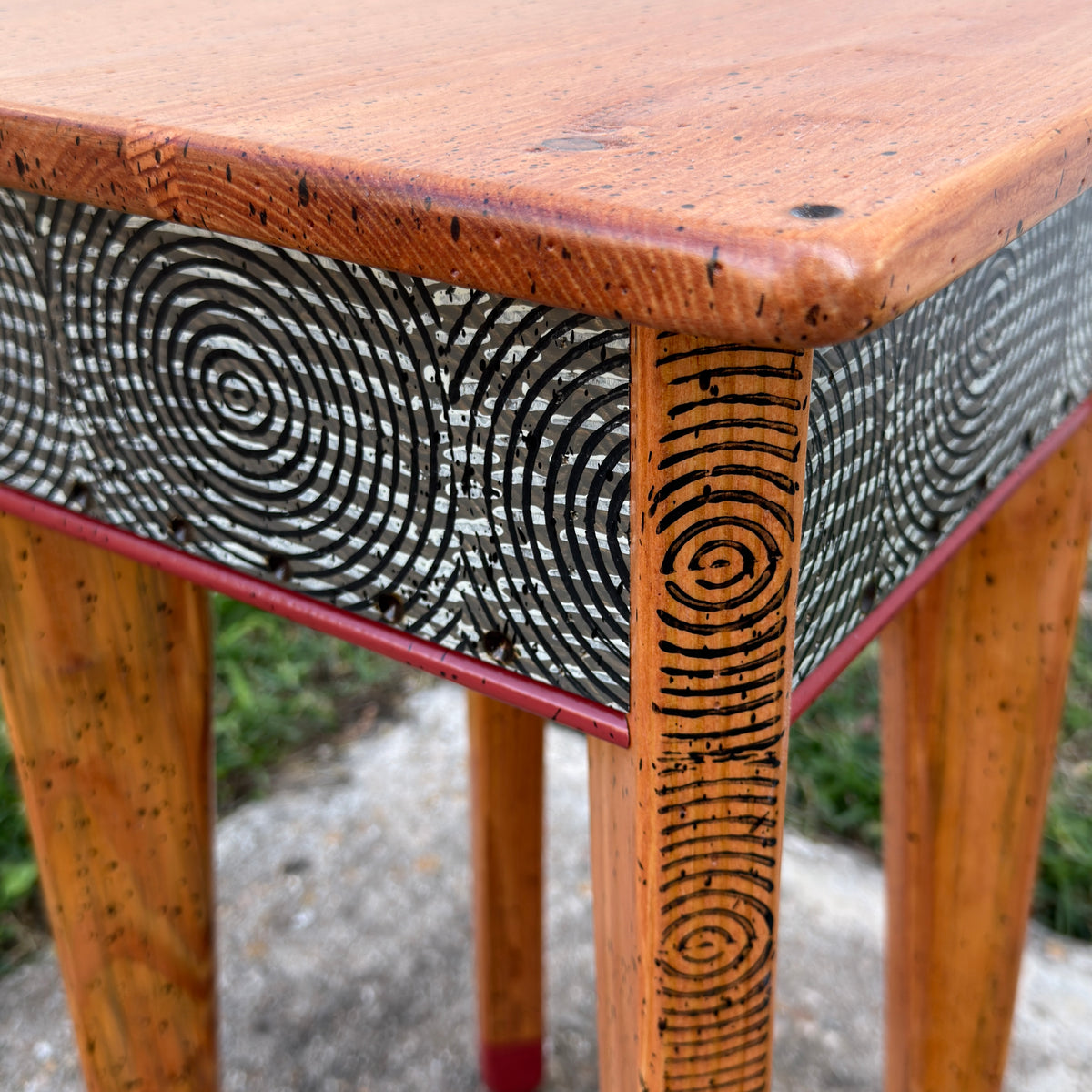 David Marsh Little Square Side Table-B