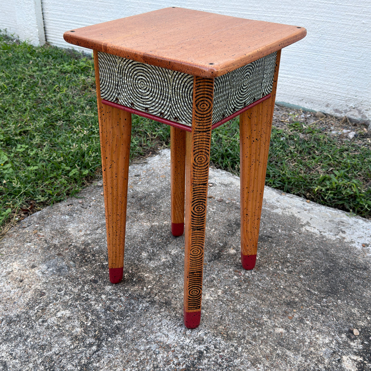 David Marsh Little Square Side Table-C