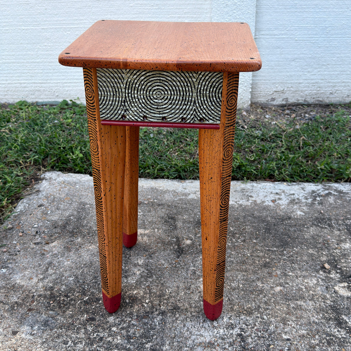 David Marsh Little Square Side Table-C