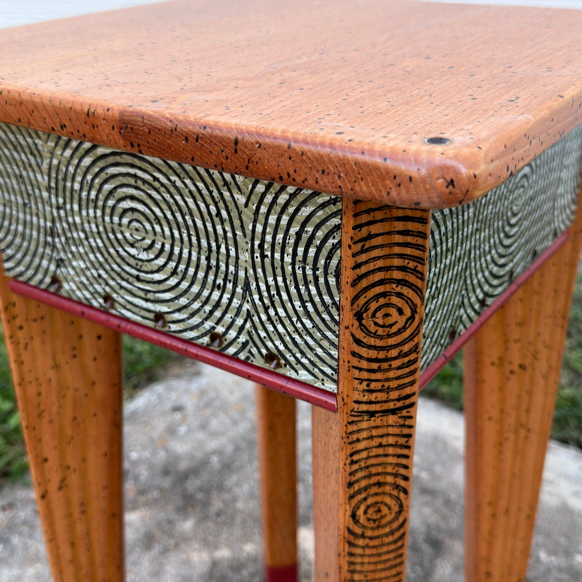 David Marsh Little Square Side Table-C