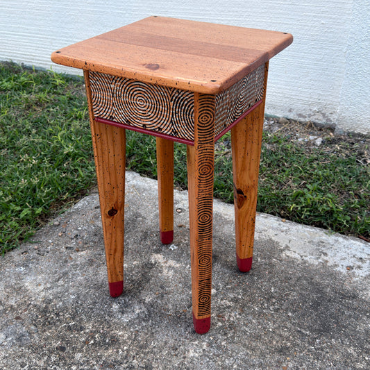 David Marsh Little Square Side Table-D
