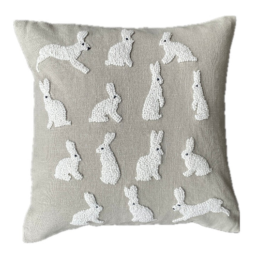 Knotty Rabbits/Bunnies Pillow