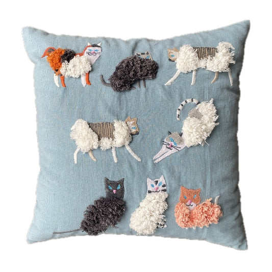 Furry/Fluffy Cats Pillow