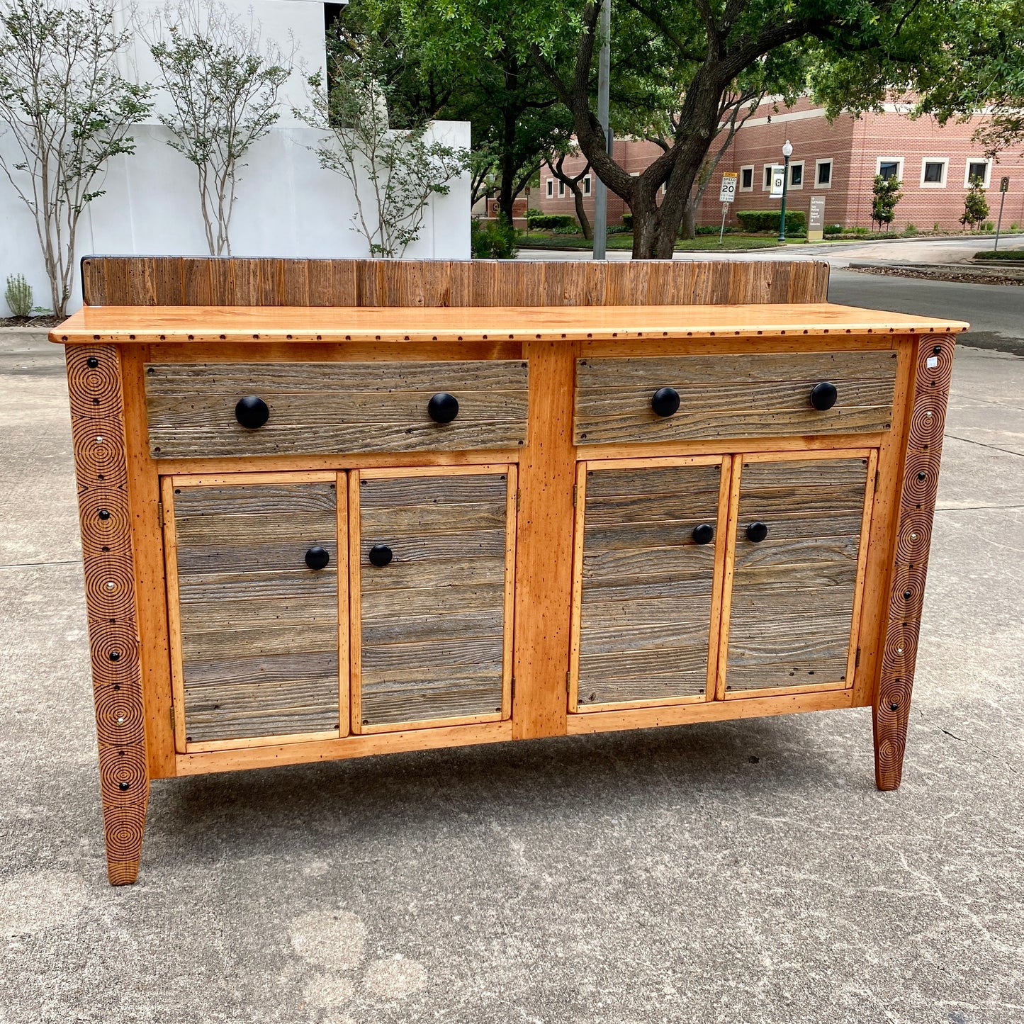 Tommy Lewis Marsh Style 5’ Rustica Credenza on Legs