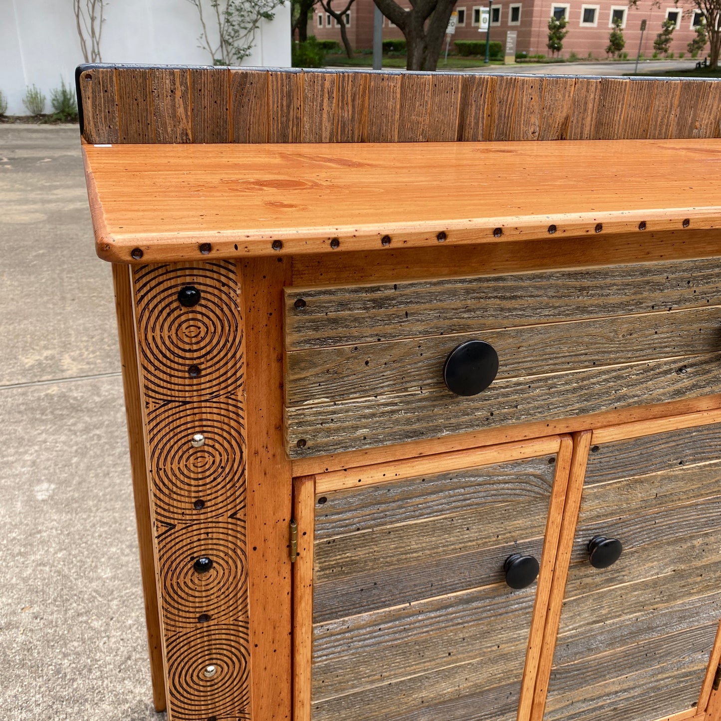 Tommy Lewis Marsh Style 5’ Rustica Credenza on Legs