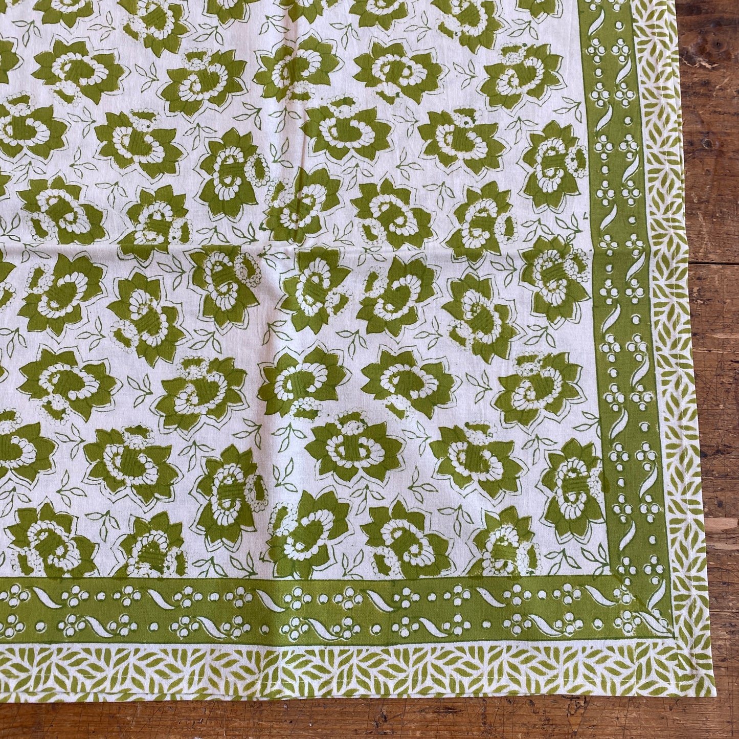 Daffodil Green Tablecloth- 60”x60”