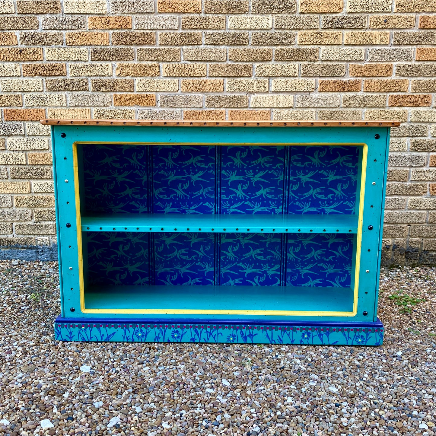 Tommy Lewis Marsh Style 48" Low Credenza Bookcase