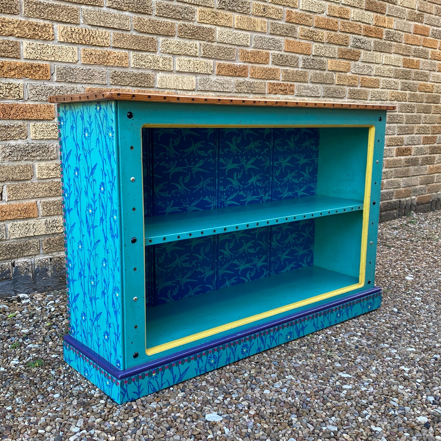 Tommy Lewis Marsh Style 48" Low Credenza Bookcase