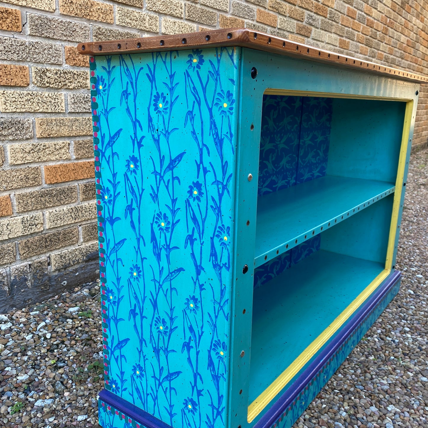 Tommy Lewis Marsh Style 48" Low Credenza Bookcase