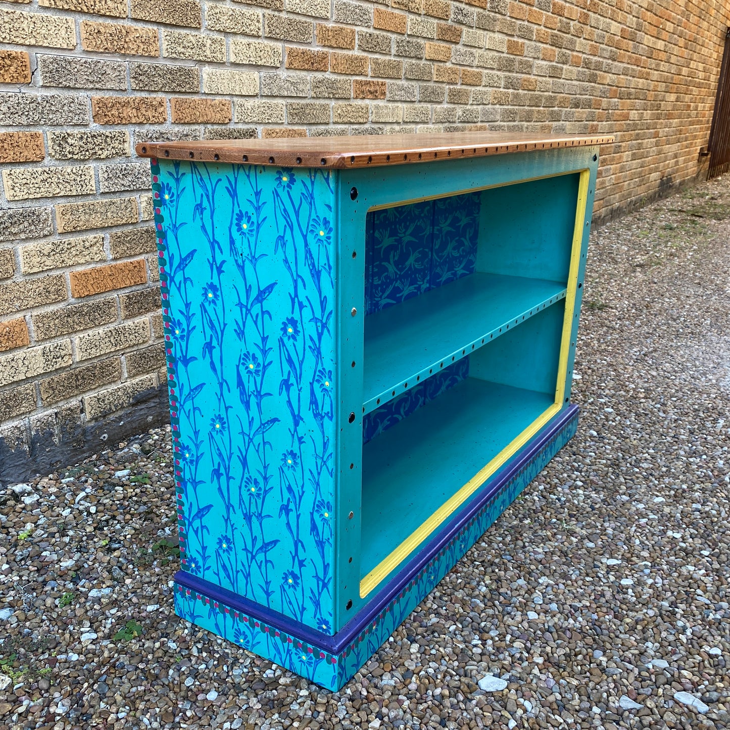 Tommy Lewis Marsh Style 48" Low Credenza Bookcase