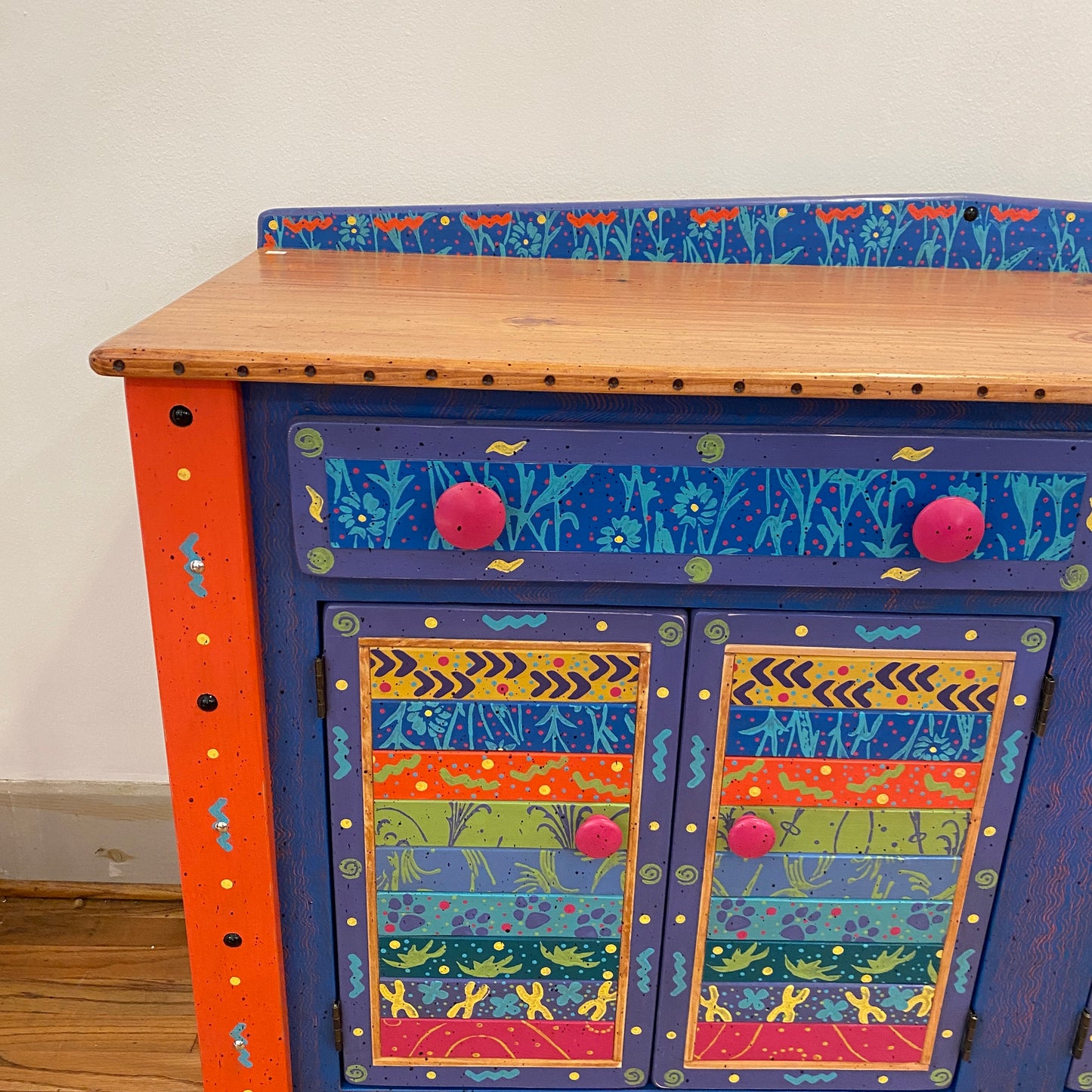 Tommy Lewis Marsh Style 5' Credenza Sideboard