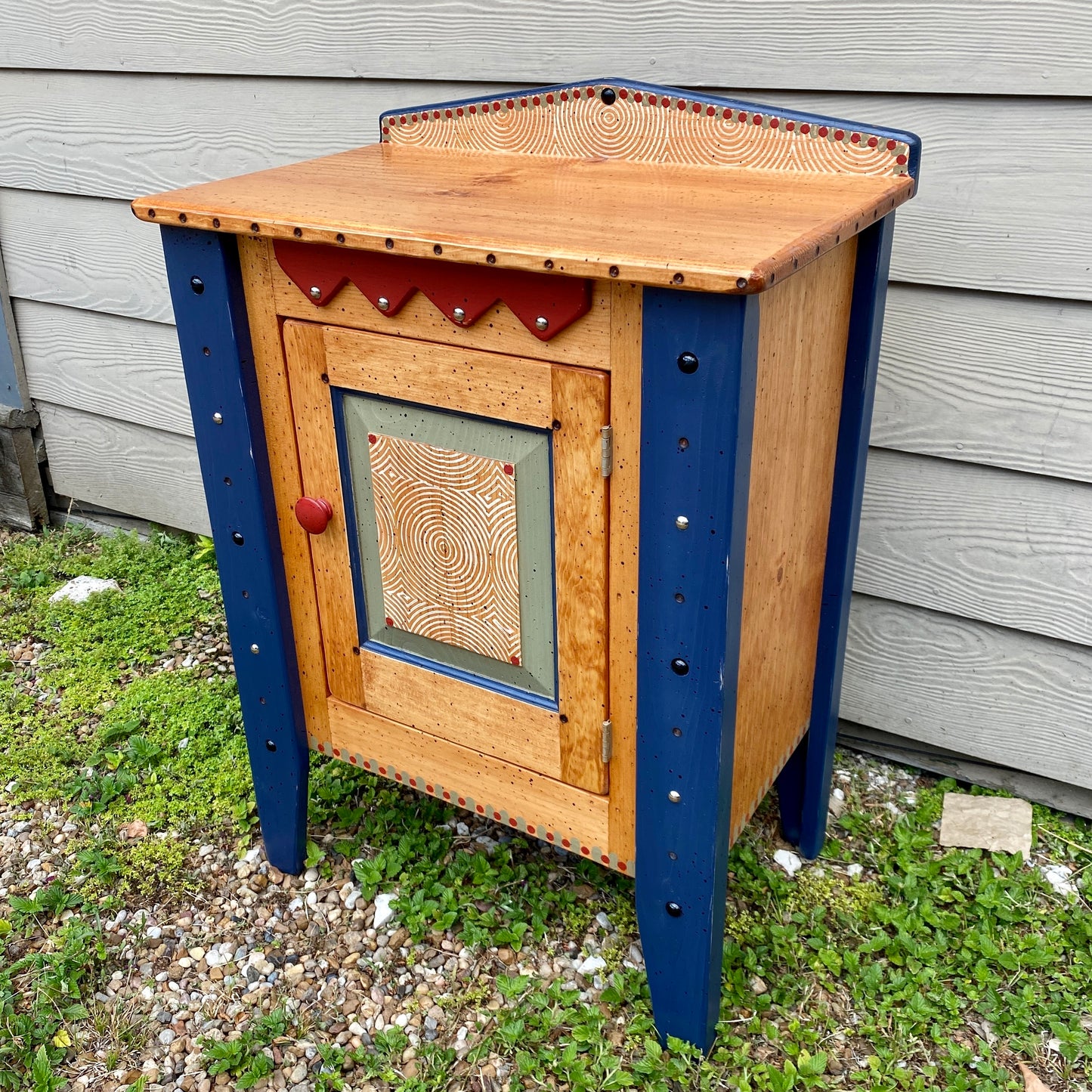 Tommy Lewis Marsh Style Nightstand on Legs NO Drawer