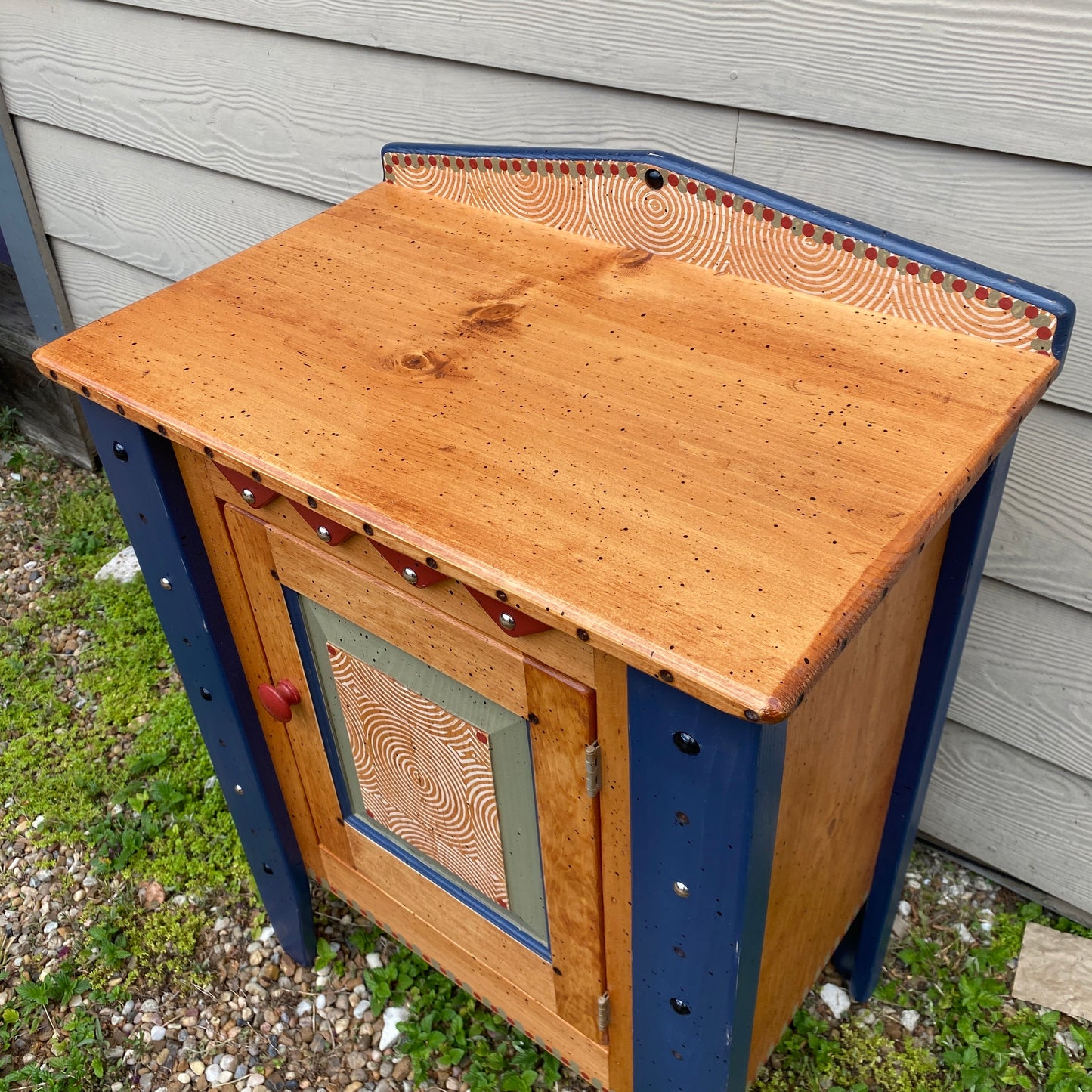 Tommy Lewis Marsh Style Nightstand on Legs NO Drawer