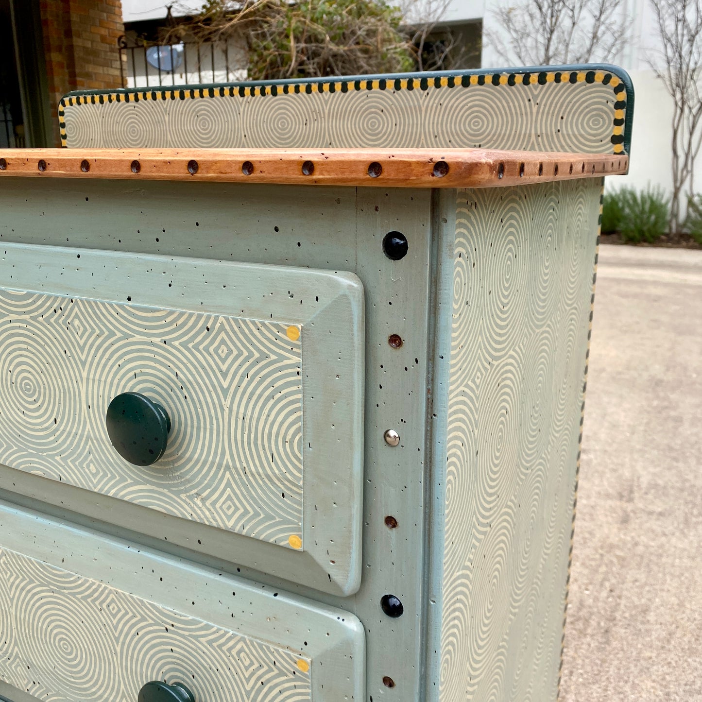 Tommy Lewis Marsh Style Three Drawer Dresser