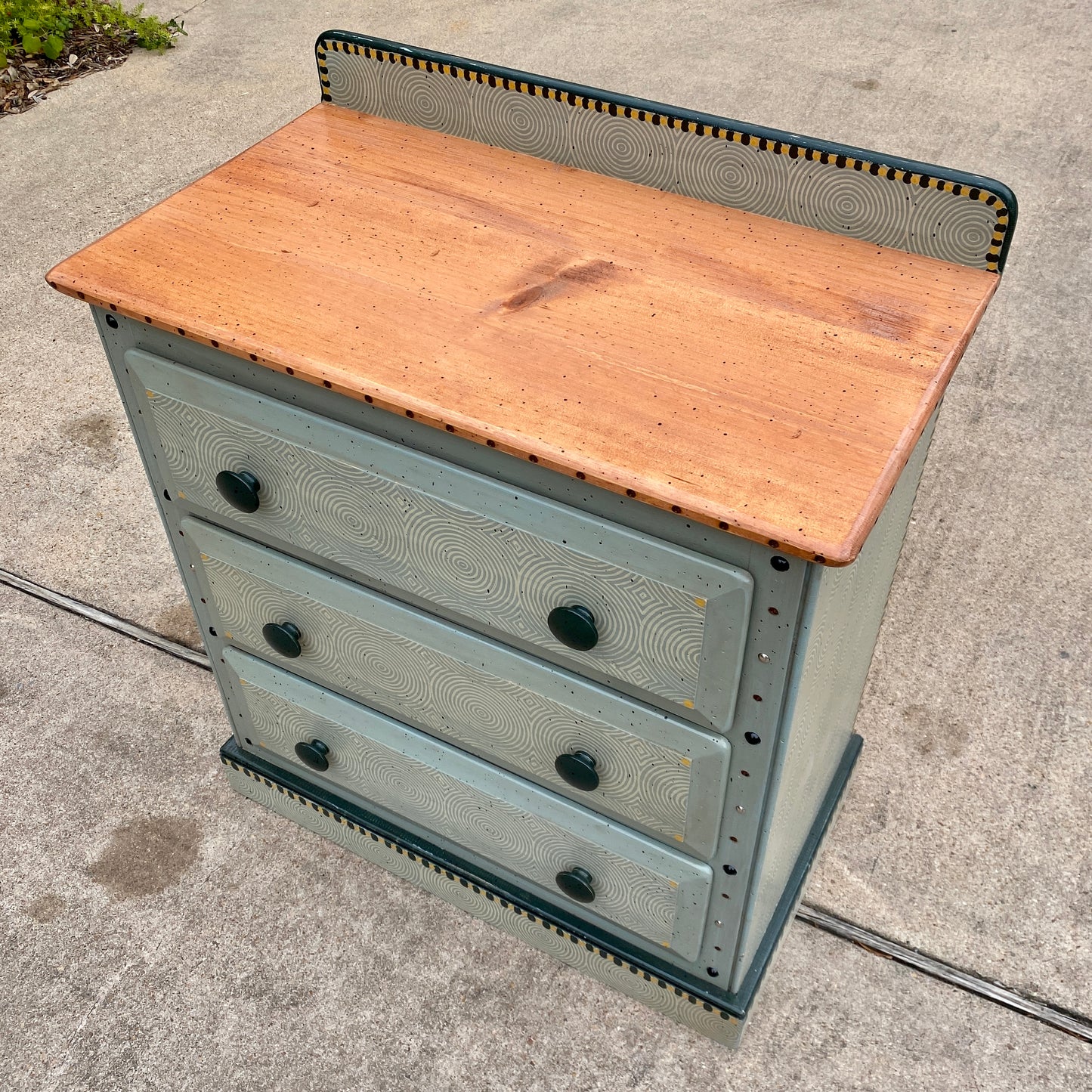 Tommy Lewis Marsh Style Three Drawer Dresser