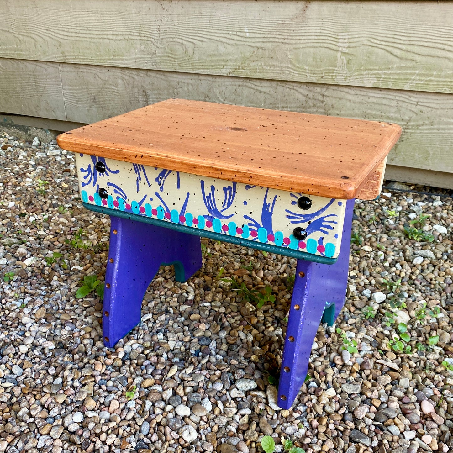 Tommy Lewis Marsh Style Footstool