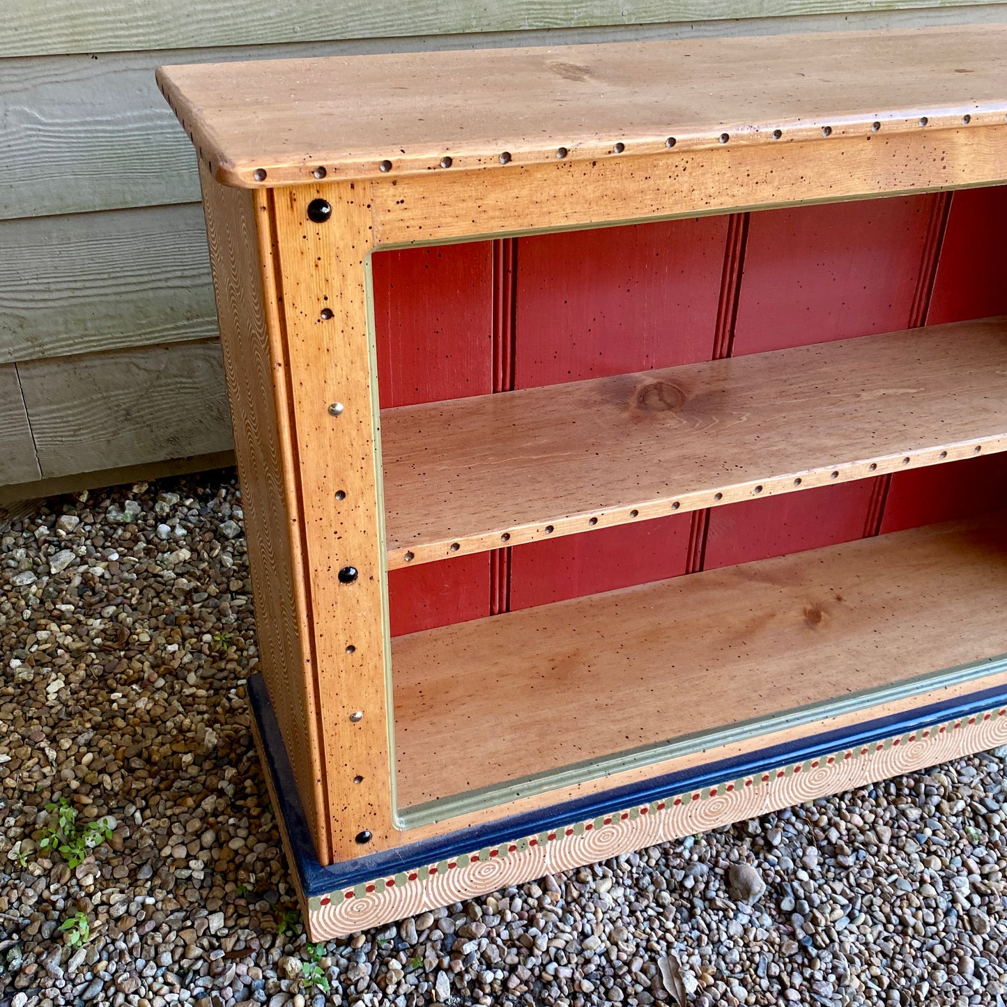 Tommy Lewis Marsh Style 48" Low Credenza Bookcase