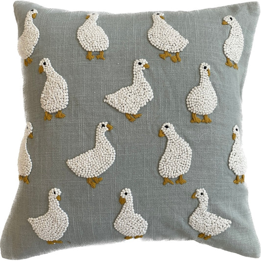 Knotty Geese Pillow