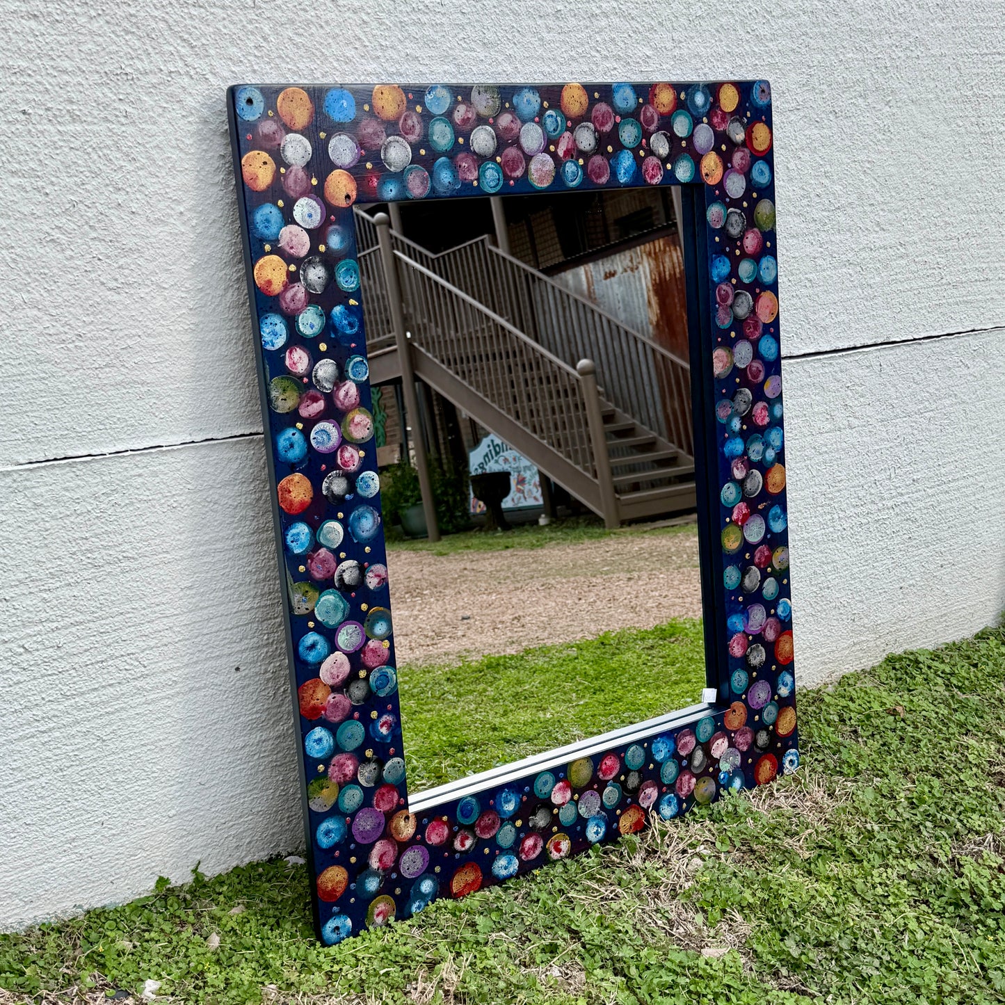 David Marsh Mirror--Early "Baubles" by Paco Design