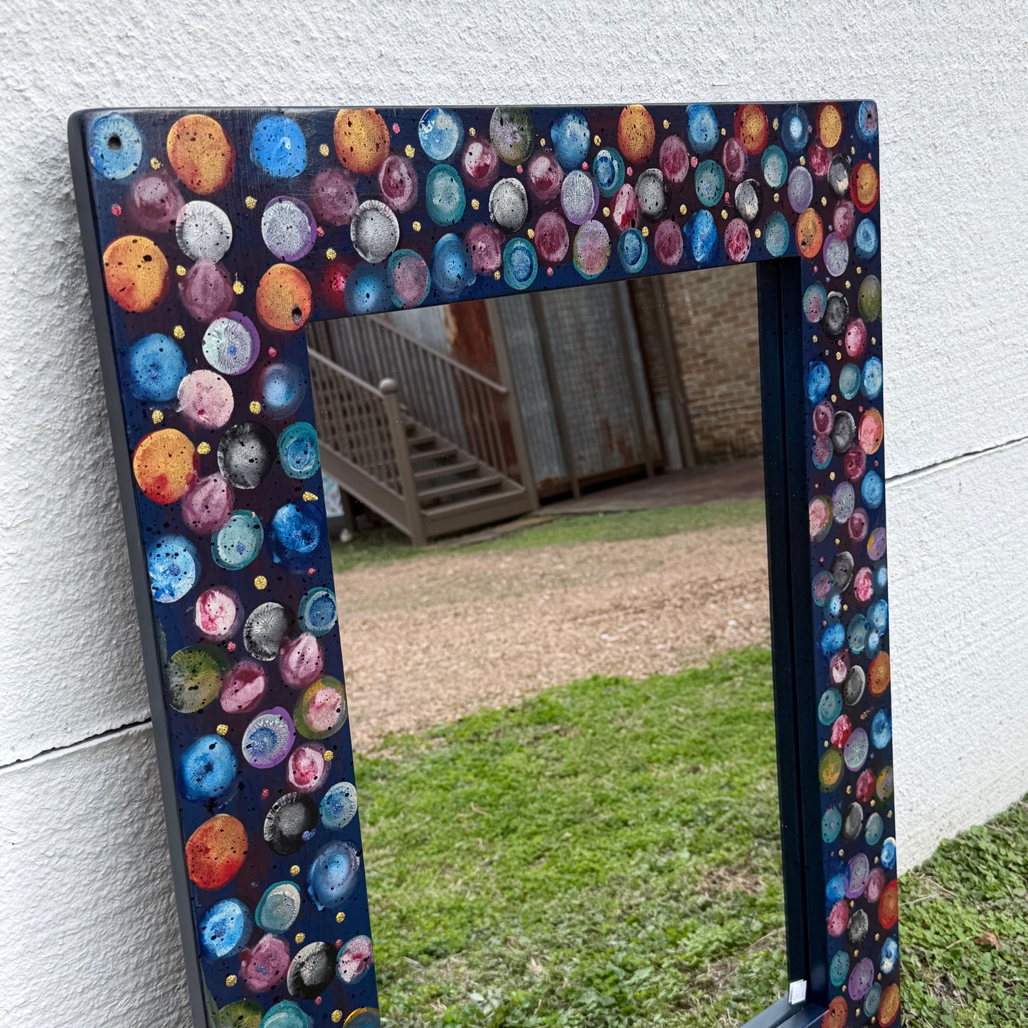 David Marsh Mirror--Early "Baubles" by Paco Design