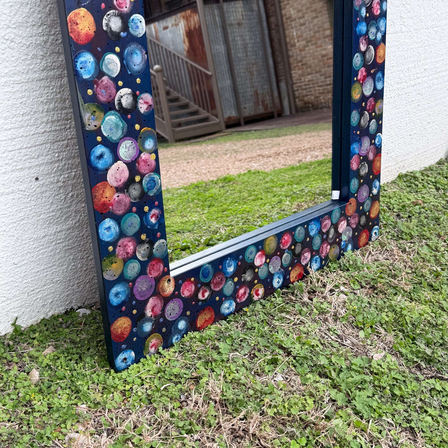 David Marsh Mirror--Early "Baubles" by Paco Design