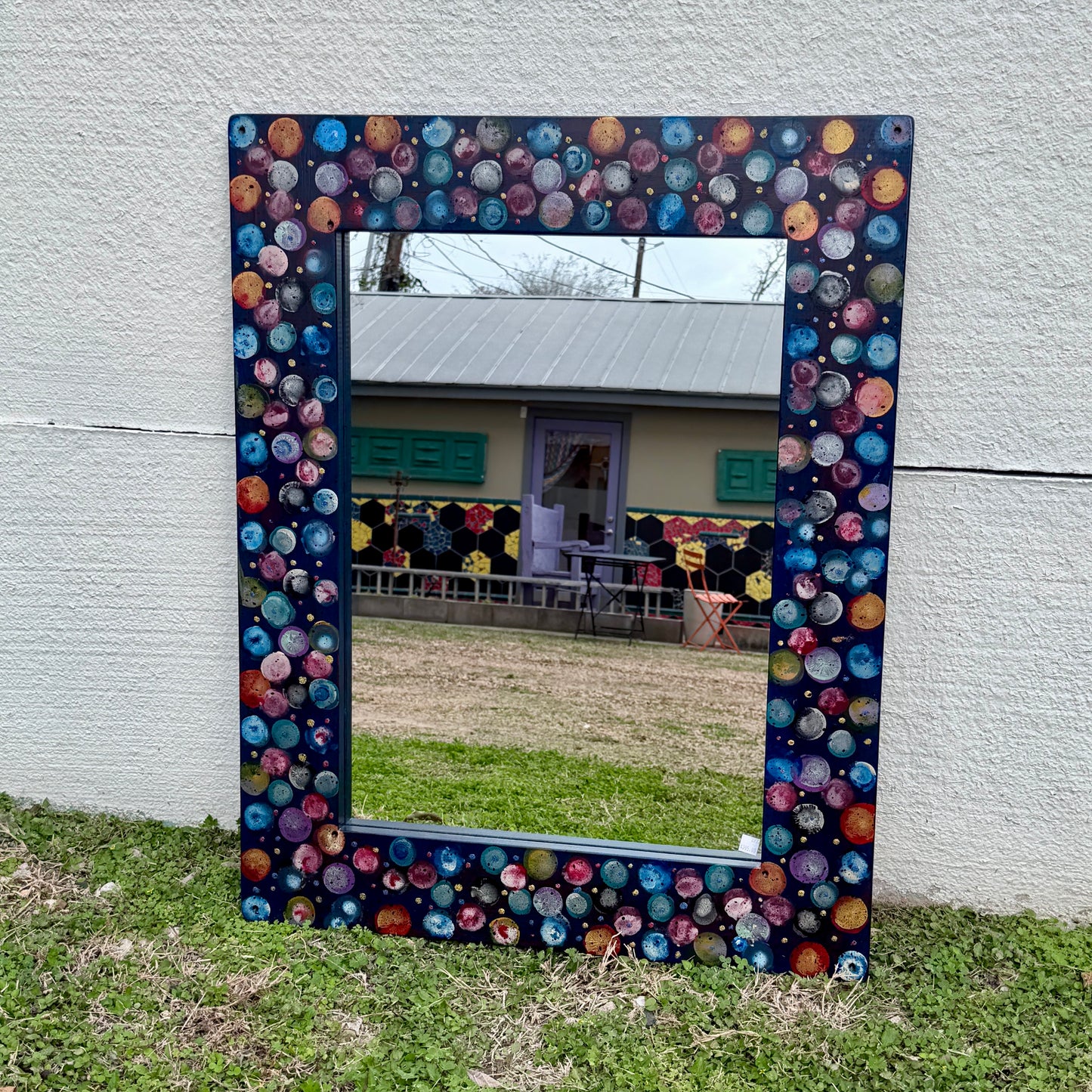 David Marsh Mirror--Early "Baubles" by Paco Design