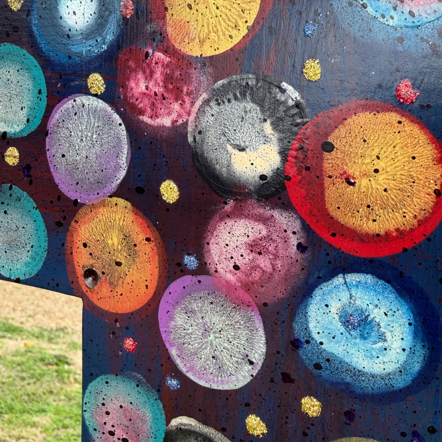 David Marsh Mirror--Early "Baubles" by Paco Design