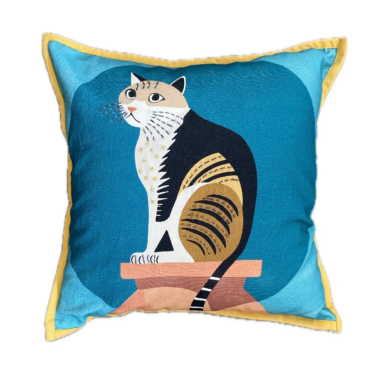 Sitting Matilda Cat Pillow