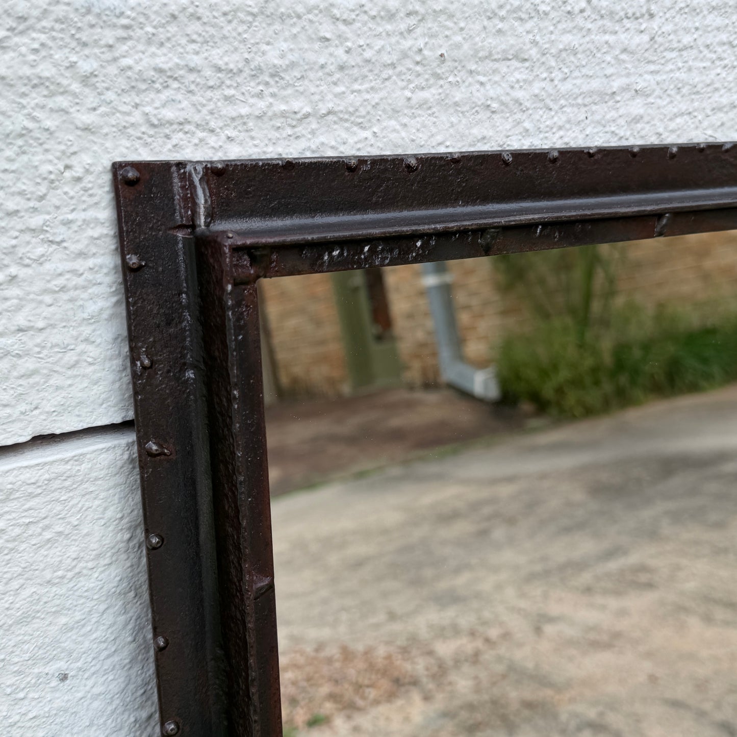 David Marsh and James Dawson Iron "Medieval" Mirror