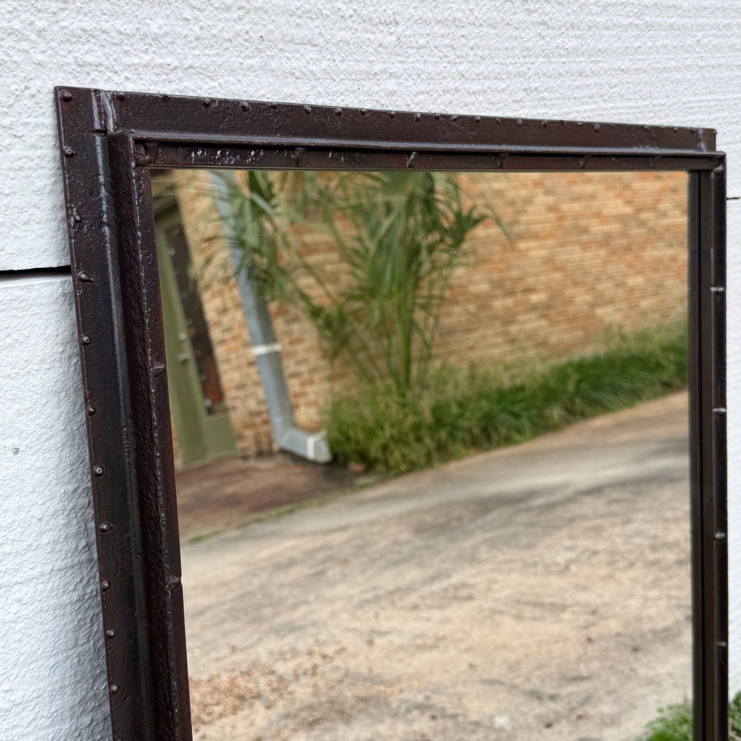 David Marsh and James Dawson Iron "Medieval" Mirror
