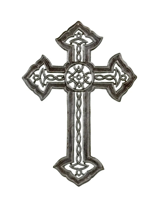 Haitian Metal Celtic Cross