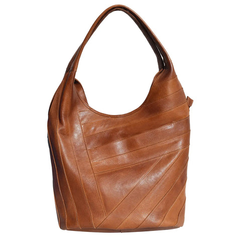 Latico Leathers KiKi Shoulder Bag- Cognac