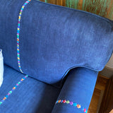 Sofa/Couch with Guatemala Corte Upholstery