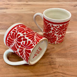 Gorky Coffee Mug- Large Red Milestone
