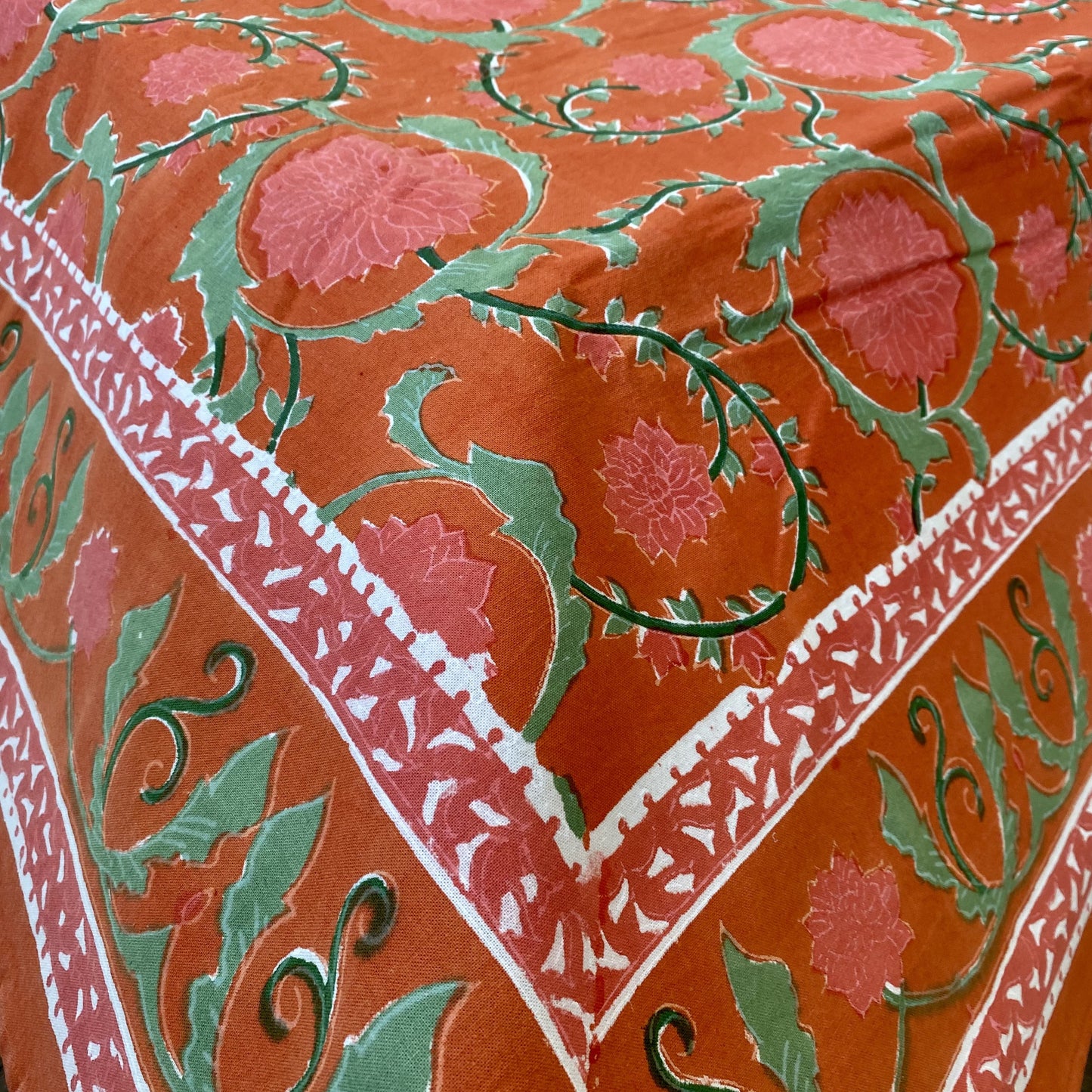 Sakha Red Tablecloth- 60” x 90”