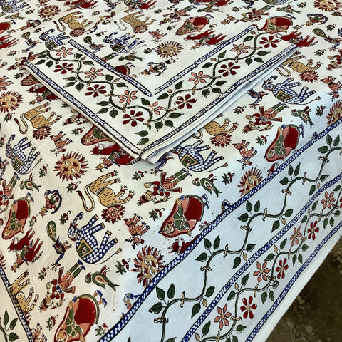 Carnival Summer Tablecloth- 60” x 120”