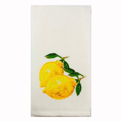 Two Lemons Dish Towel