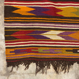 Turkish Kilim Rug-Horizontal Pattern 36”x60”