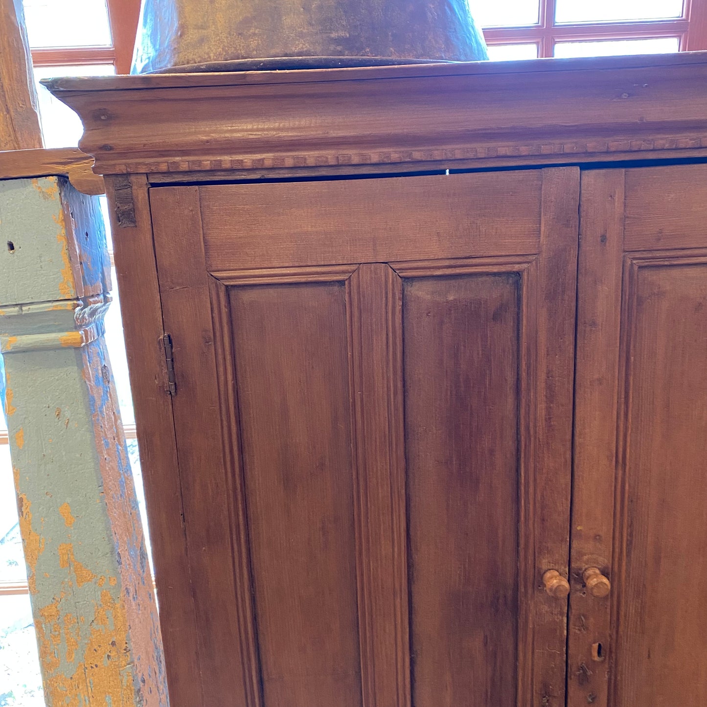 Tall Wooden Cabinet/Chest from Guatemala