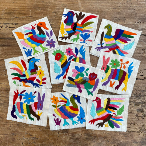 Assorted Otomi Cocktail Napkins/Coasters