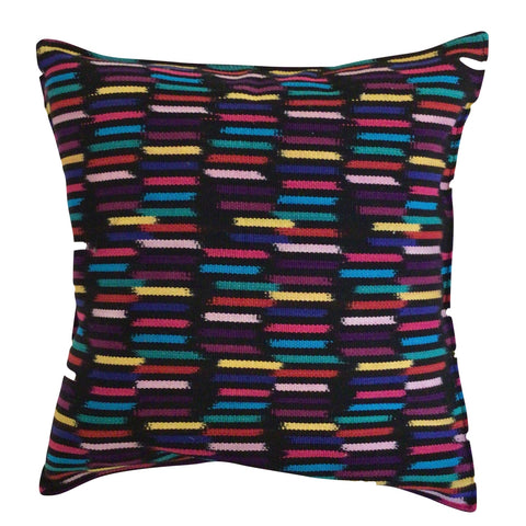 Guatemalan Woven Pillow - Multicolored