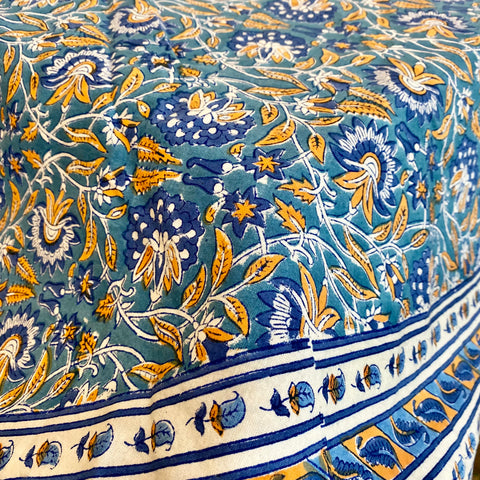 Plum Tones Watercolor Floral Tablecloth  Wrinkle Resistant + Spill-Proof +  Oil Stain Resistant + Machine Washable/Dryer Safe — Myrtle & Rum
