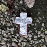 4" Silver Cross